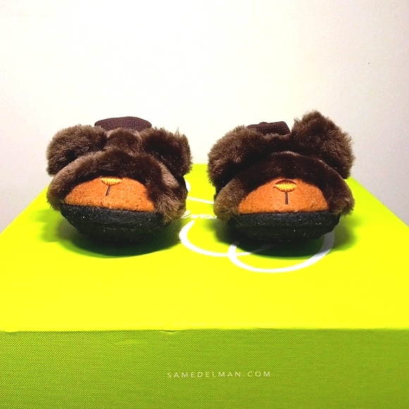 L.L. Bean Other - NWOB LL Bean Furry Bear Slippers Toddler 5/6